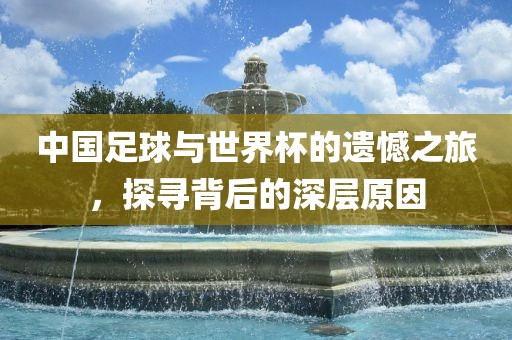 中国足球与世界杯的遗憾之旅，探寻背后的深层原因