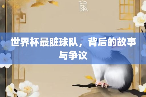 世界杯最脏球队，背后的故事与争议