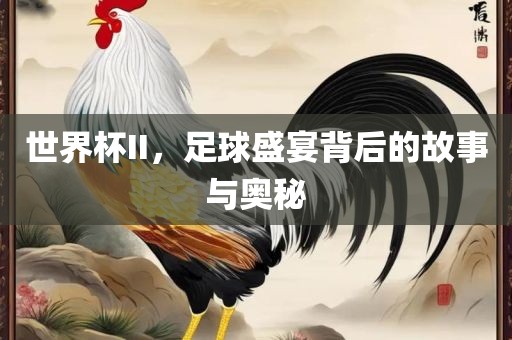 世界杯II，足球盛宴背后眉山市正发家政服务有限公司的故事与奥秘