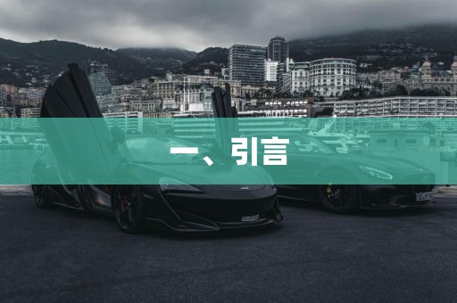 一、引言