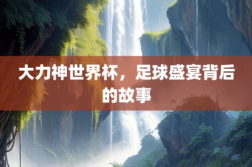 大力神世界杯，足球盛宴背后的故事