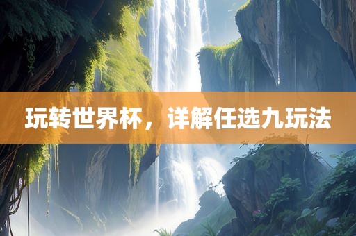 玩转世界杯，详解任选九玩法