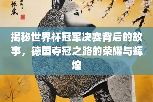 揭秘世界杯冠军决赛背后的故事，德国夺冠之路的荣耀与辉煌