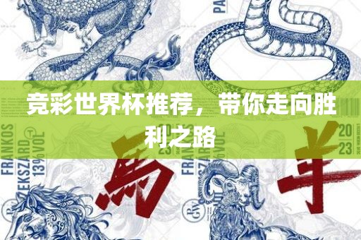 竞彩世界杯推荐，带你走向胜利之路