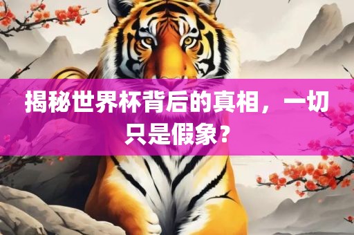 揭秘世界杯背后的真相，一切只是假象？