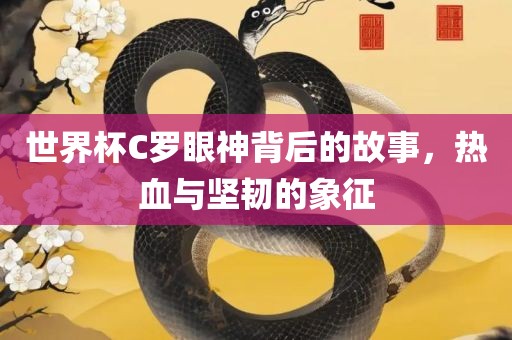 世界杯C罗眼神背后的故事，热血与坚韧的象征