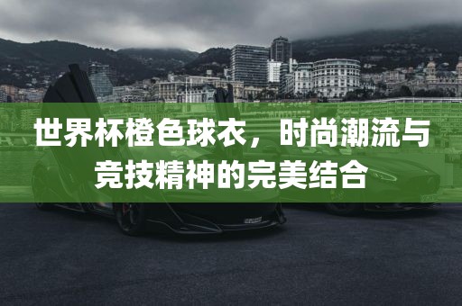 世界杯橙色球衣，时尚潮流与竞技精神的完美结合