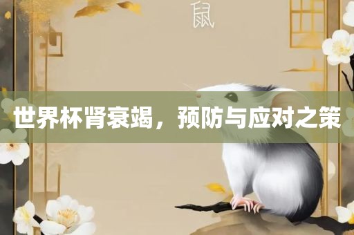 世界杯肾衰竭，预防与应对之策