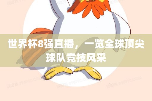 世界杯8强直播，一览全球顶尖球队竞技风采