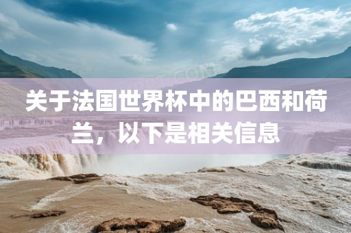 关于法国世界杯中的巴西和荷兰，以下是相关信息