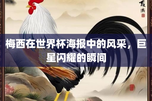 梅西在世界杯海报中的风采，巨星闪耀的瞬间