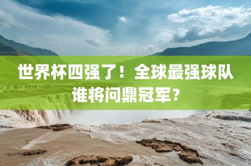 世界杯四强了！全球最强球队谁将问鼎冠军？