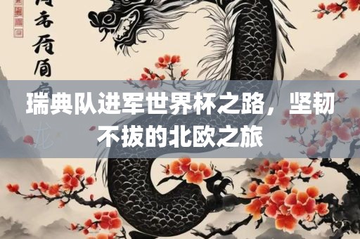 瑞典队进军世界杯之路，坚韧不拔的北欧之旅
