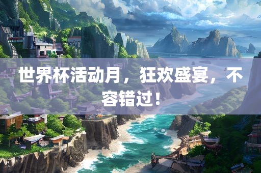 世界杯活动月，狂欢盛宴，不容错过！