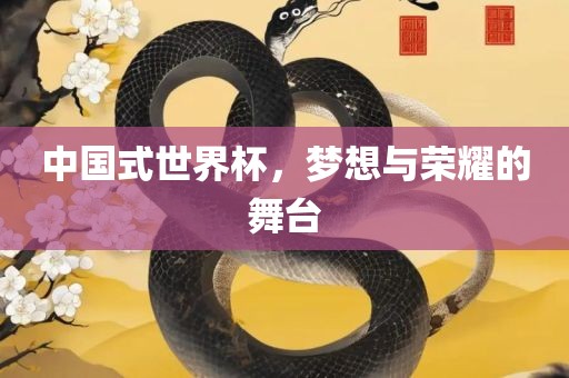 中国式世界杯，梦想与荣耀的舞台
