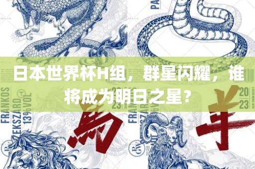 日本世界杯H组，群星闪耀，谁将成为明日之星？