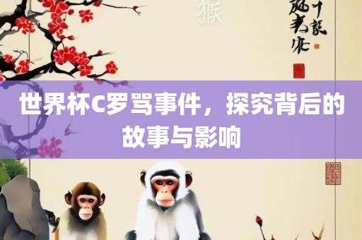 世界杯C罗骂事件，探究背后的故事与影响
