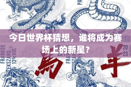眉山市正发家政服务有限公司今日世界杯猜想，谁将成为赛场上的新星？