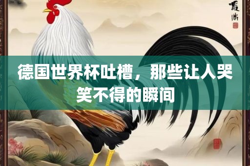 德国世界杯吐槽，那些让人哭笑不得的瞬间