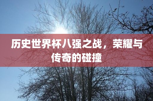 历史世界杯八强之战，荣耀与传奇的碰撞