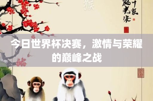 今日世界杯决赛，激情与荣耀的巅峰之战