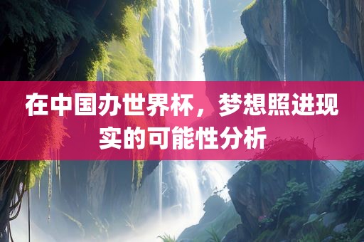 在中国办世界杯，梦想照进现实的可能性分析眉山市正发家政服务有限公司