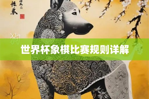 世界杯象棋比赛规则详解