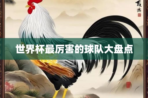 世界杯最厉害的球队大盘点