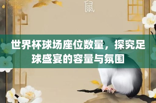 世界杯球场座位数量，探究足球盛宴的容量与氛围