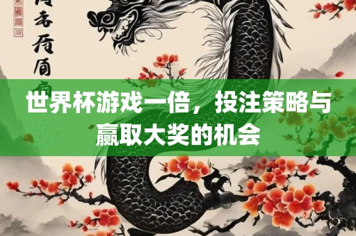 世界杯游戏一倍，投注策略与赢取大奖的机会
