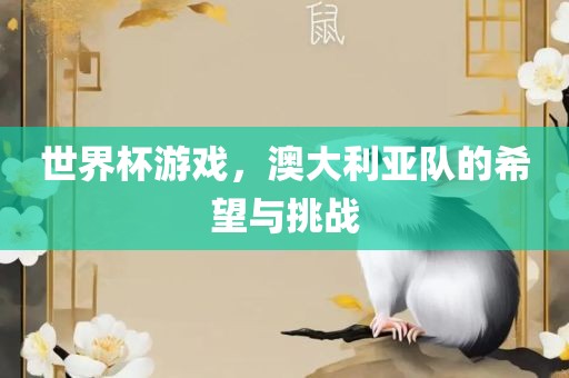 世界杯游戏，澳大利亚队的希望与挑战