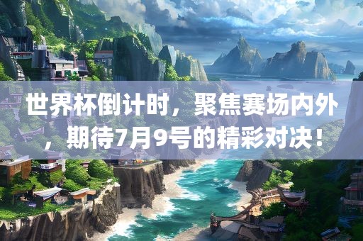 世界杯倒计时，聚焦赛场内外，期待7月9号的精彩对决！