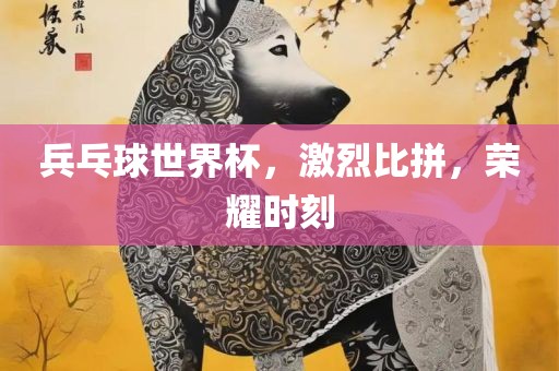 兵乓球世界杯，激烈比拼，荣耀时刻