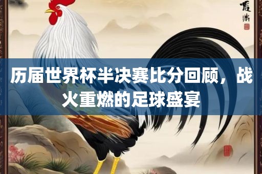 历届世界杯半决赛比分回顾，战火重燃的足球盛宴