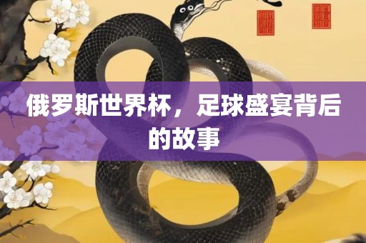 俄罗斯世界杯，足球盛宴背后的故事