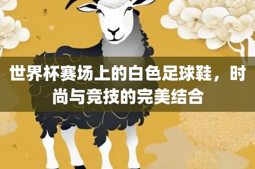 世界杯赛场上的白色足球鞋，时尚与竞技的完美结合