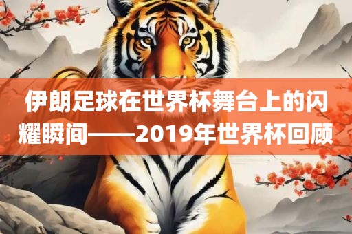 伊朗足球在世界杯舞台上的闪耀瞬间——2019年世界杯回顾