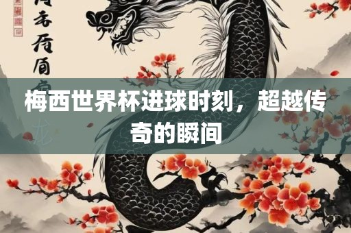 梅西世界杯进球时刻，超越传奇的瞬间