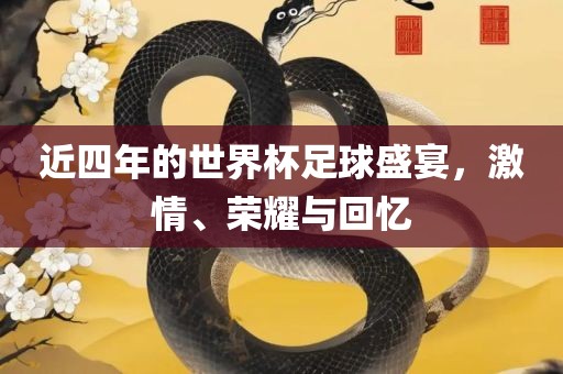近四年的世界杯足球盛宴，激情、荣耀与回忆