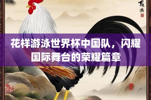 闪耀国际舞台