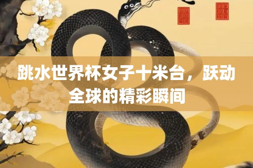 跳水世界杯女子十米台，跃动全球的精彩瞬间