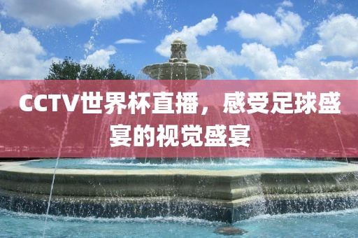 CCTV世界杯直播，感受足球盛宴的视觉盛宴