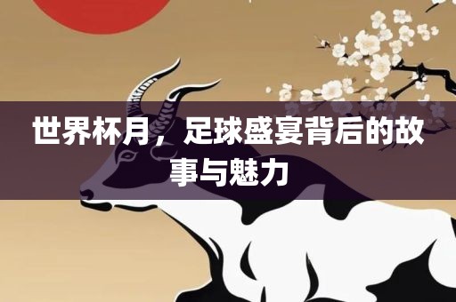 世界杯月，足球盛宴背后的故事与魅力