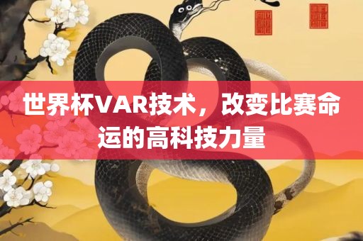 世界杯VAR技术，改变比赛命运的高科技力量