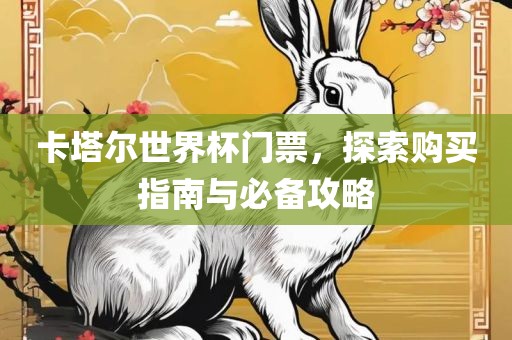 卡塔尔世界杯门票，探索购买指南与必备攻略