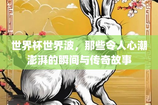 世界杯世界波，那些令人心潮澎湃的瞬间与传奇故事