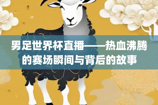 男足世界杯直播——热血沸腾的赛场瞬间与背后的故事