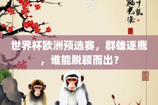 世界杯欧洲预选赛，群雄逐鹿，谁能脱颖而出？
