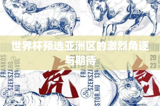 世界杯预选亚洲区的激烈角逐与期待