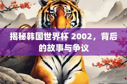 揭秘韩国世界杯 2002，背后的故事与争议